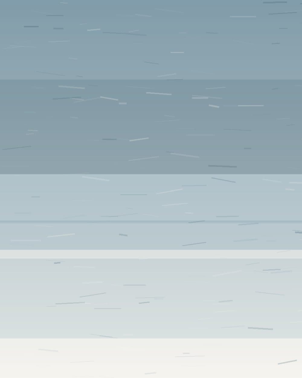 Estuary Sound, original statement artwork on canvas by Ritushka, 76 by 102 centimetres
