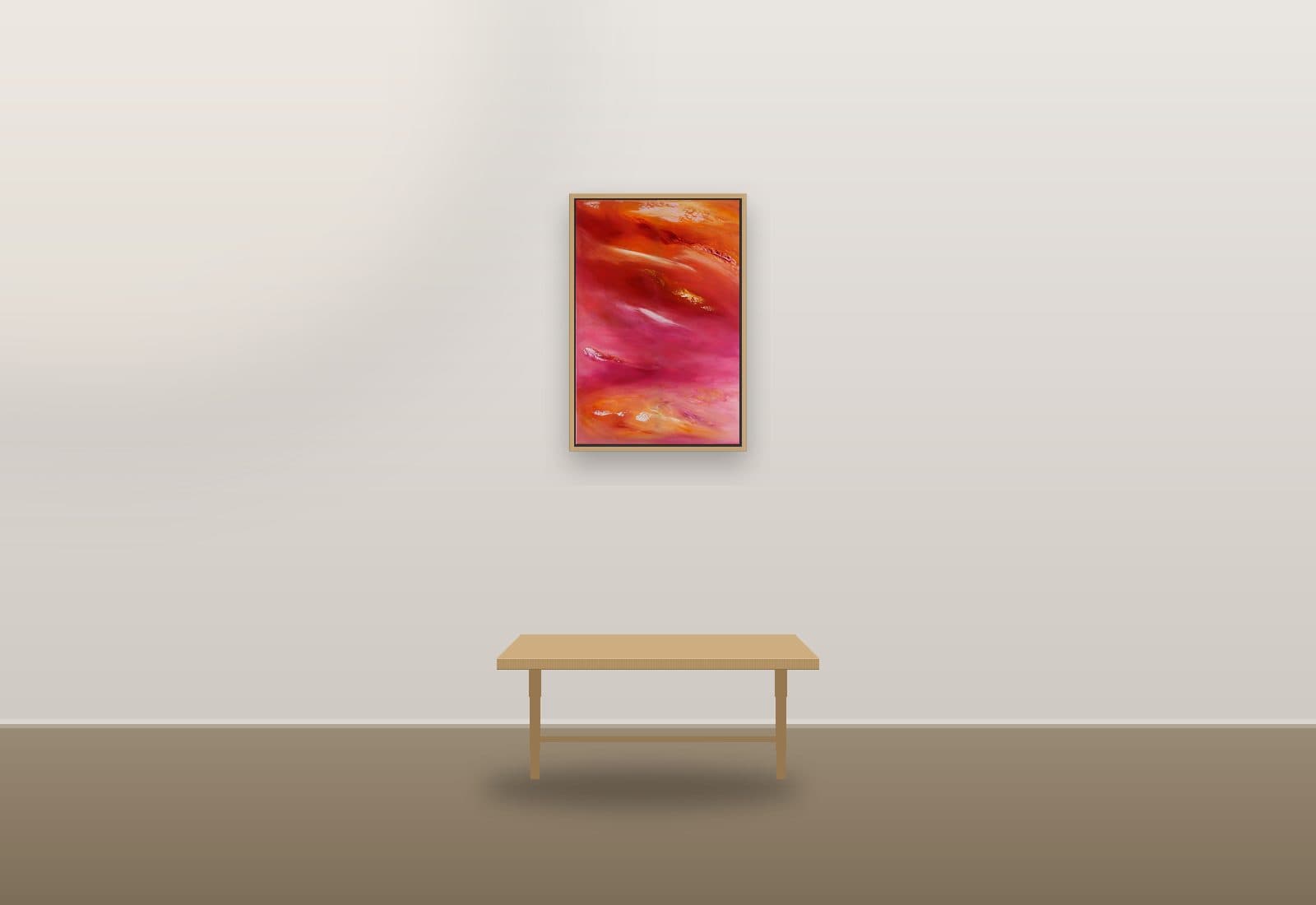Without Sweet Harmony by Ritushka displayed in a penthouse — 91 × 61 cm (35.8 × 24 in)